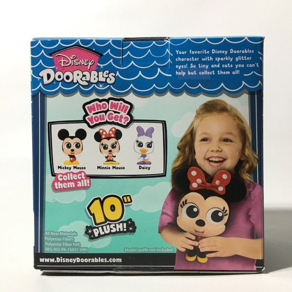 Disney Doorables Puffables Mickey 10" Squishy Plush Glittery Eyes Series 2 - Picture 9 of 12